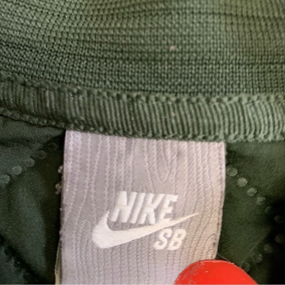 Nike SB Skateboarding Green Bomber Jacket Size Medium - Picture 7 of 12